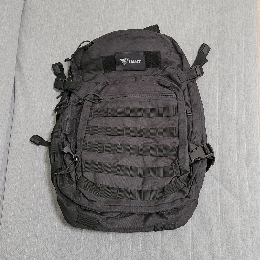 Tactical Pack Military Molle Backpack with cushioned back support belt